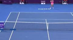 Match Highlights | Karolina Pliskova 2 vs 1 Ons Jabeur | WTA Qatar Total Open 2021