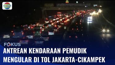 Tol Jakarta-Cikampek Macet, Petugas Terapkan Rekayasa Contra Flow Sepanjang 23 Km | Fokus