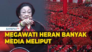 Ketika Megawati Heran Banyak Media Liput HUT ke-50 PDI-P