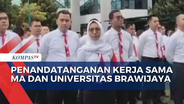 Penandatanganan Kerja Sama MA dan Universitas Brawijaya - MA NEWS
