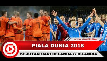 Belanda Gagal Melaju ke Piala Dunia 2018 dan Sejarah Baru Islandia