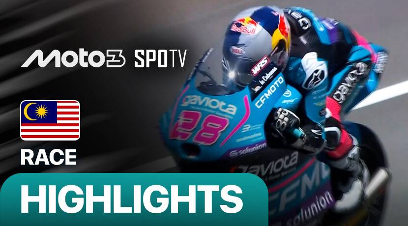 Moto3 Race: MotoGP 2025 Round 20 - PETRONAS Grand Prix of Malaysia