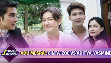 Adu Mesra! Selangkah Menuju Pernikahan Aditya-Yasmine, Zoe Panggil "Sayang" Cinta Brian - Status Selebritis
