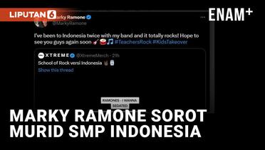 Marky Ramone Soroti Siswa SMP Indonesia yang Cover Lagu Ramones