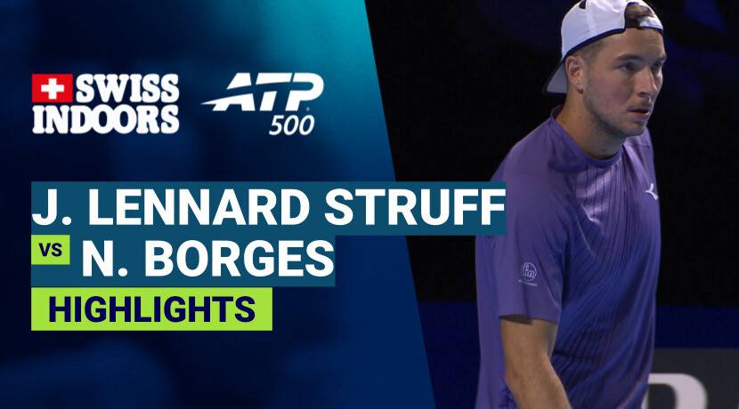 Jan-Lennard Struff vs Nuno Borges - Quarterfinals | ATP 500: Swiss Indoors Basel 2026