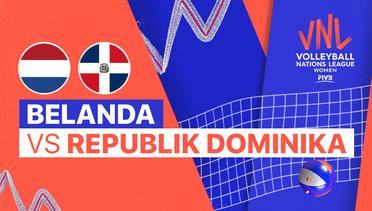 Full Match | Belanda vs Republik Dominika | Women's Volleyball Nations League 2022