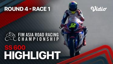Highlights| Asia Road Racing Championship 2023: SS600 Round 4 - Race 1 | ARRC