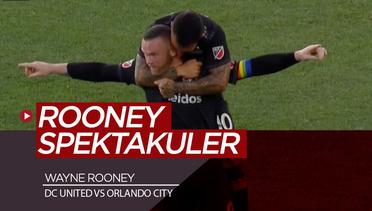 Wayne Rooney Cetak Gol dari Tengah Lapangan di MLS