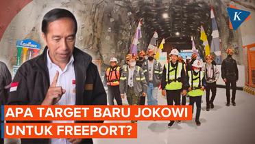 Jokowi: Cek Isi Perut Tambang, Kasih Target Baru untuk Produksi PT Freeport Indonesia