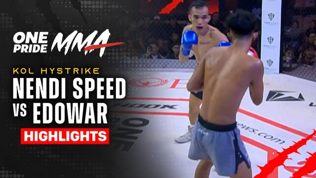 Nendi Speed vs Edowar Virnanda - Highlight | One Pride 89
