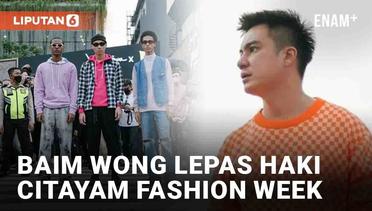 Baim Wong Lepas Pendaftaran HAKI Citayam Fashion Week