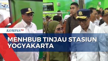 Menhub Budi Karya Sumadi Cek Kelancaran Puncak Arus Balik Libur Nataru di Stasiun Yogyakarta