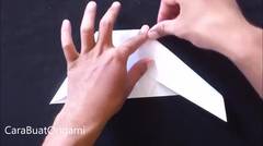 Cara Membuat Origami Pesawat Speeder
