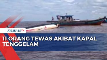 11 Orang Tewas dalam Kecelakaan Kapal SB Evelyn Callisca, 9 Orang Masih Dicari