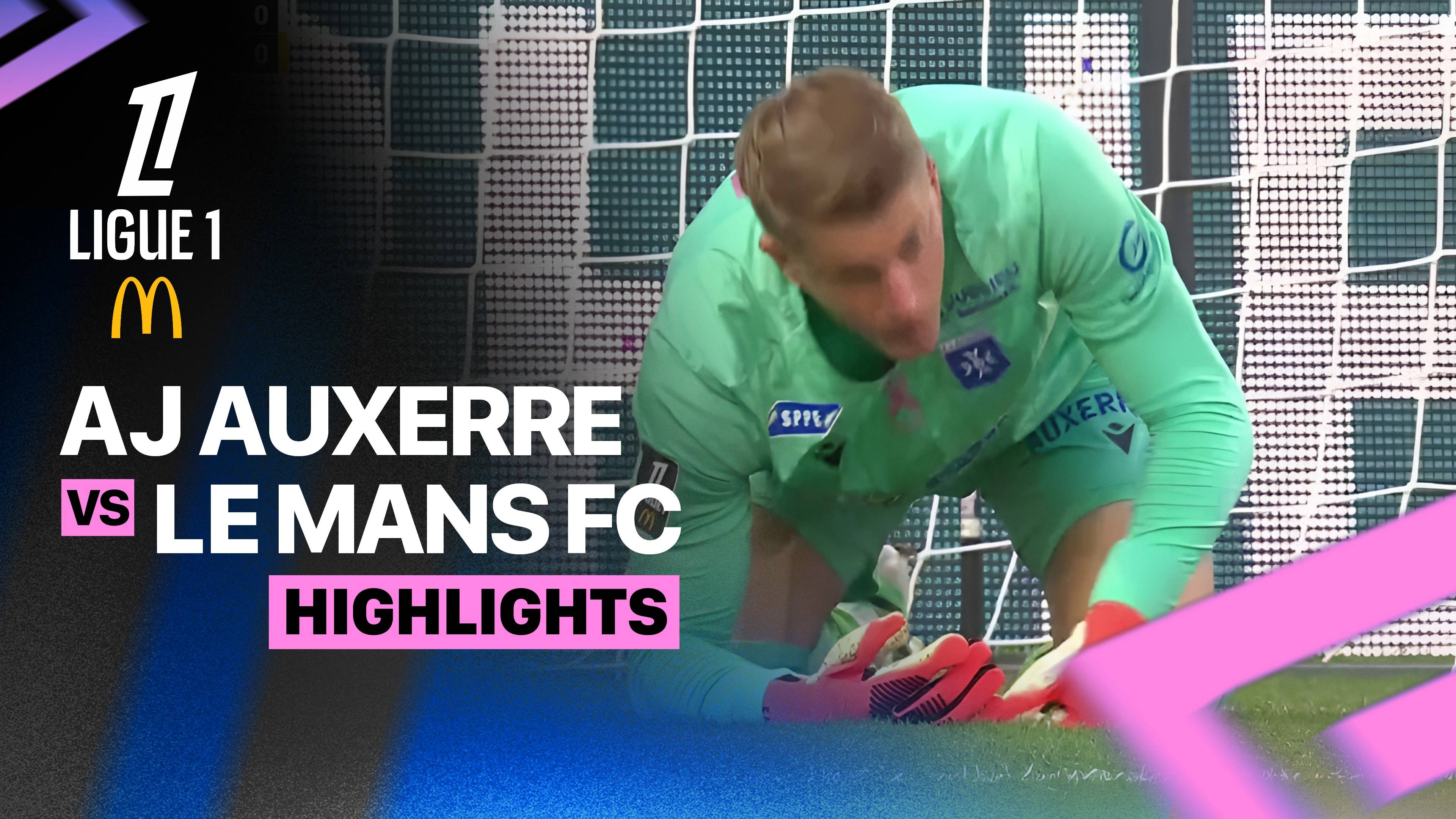 AJ Auxerre vs Le Mans FC