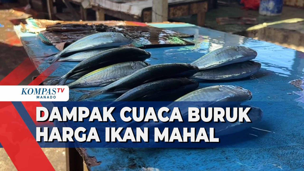 Cuaca Buruk Harga Ikan Mahal Di Pasar Tradisional Kepulauan Kompas