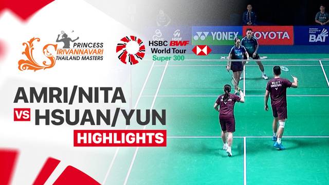 Amri Syahnawi/Nita Violina Marwah (INA) vs Wu Hsuan-Yi/Yang Chu Yun (TPE) - Highlight | PRINCESS SIRIVANNAVARI Thailand Masters 2026