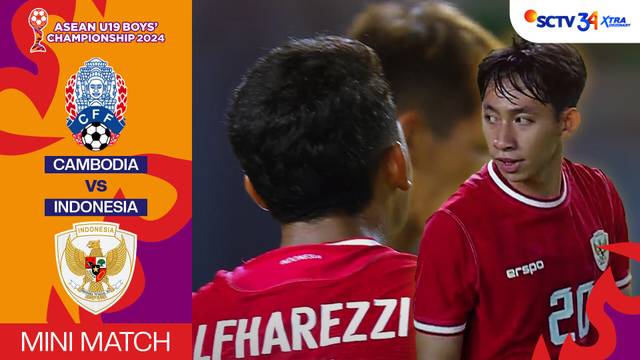 Cambodia vs Indonesia - Mini Match | Asean Boys Championship U19 2024