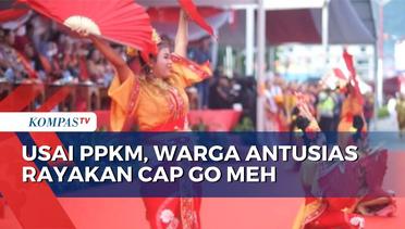 Perdana Selepas PPKM, Warga Singkawang Antusias Rayakan Festival Cap Go Meh