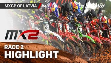 Highlights | Round 8 Latvia: MX2 | Race 2 | MXGP 2023