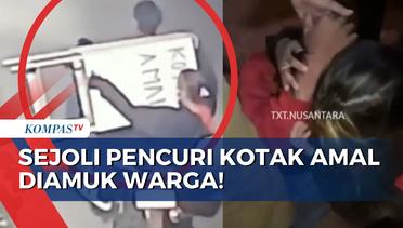 Mencuri Kotak Amal Masjid Bersama Pacar, Sejoli Ini Diamuk Warga!