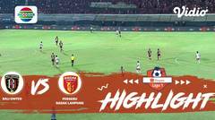 Bali United FC (1) vs (0) Perseru Badak Lampung FC - Halftime Highlight | Shopee Liga 1