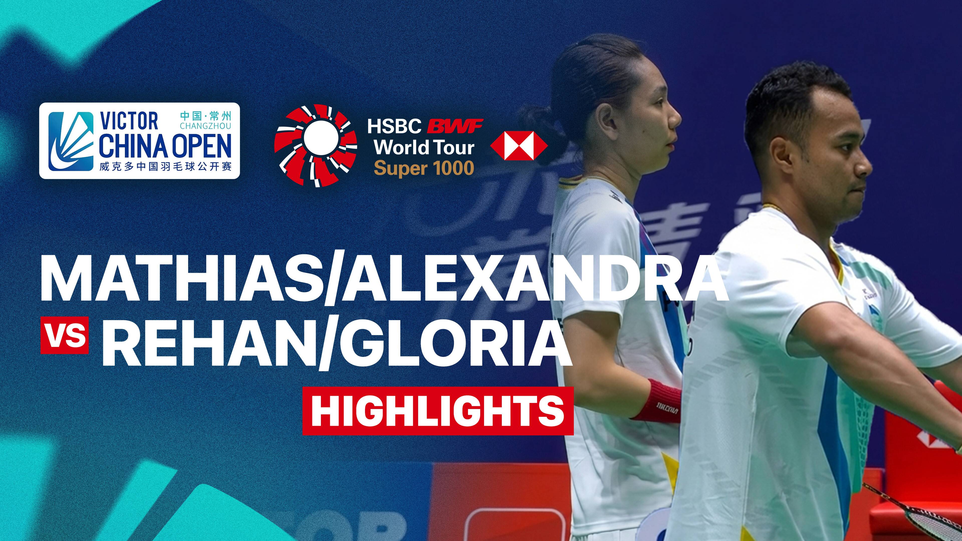 Mathias Christiansen/Alexandra Boje (DEN) vs Rehan Naufal Kusharjanto/Gloria Emanuelle Widjaja (INA) - Mixed Doubles Round of 16 | VICTOR China Open 2026