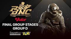 Final Group Stages PBNC 2021 (Group D) | 14 November 2021