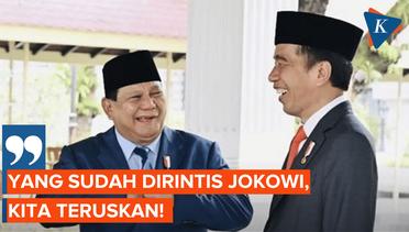 Prabowo Ingin Gerindra Lanjutkan Perjuangan Petugas Partai PDI-P