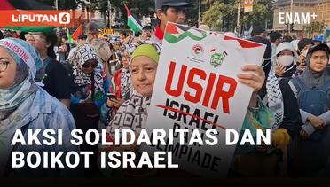 Aliansi Rakyat Indonesia Bela Palestina Boikot Israel di Olimpiade