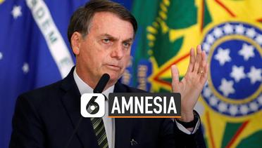Presiden Brasil Amnesia Karena Jatuh di Toilet