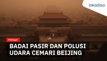 Badai pasir dan polusi udara perparah kualitas udara Beijing