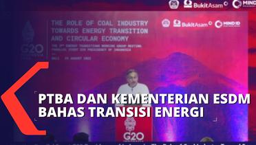 PT Bukit Asam dan Kementerian ESDM Bahas Transisi Energi