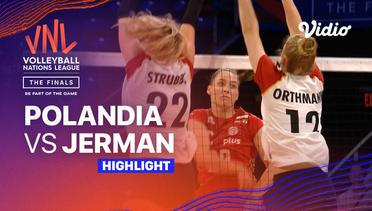 Match Highlights | Quarter Final: Polandia vs Jerman | Women's Volleyball Nations League 2023