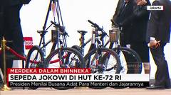 Lucunya! Saat Presiden Jokowi Bagi bagi Sepeda di HUT Ke 72 RI 