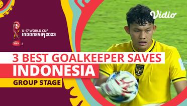 3 Penyelamatan Kiper Terbaik Timnas Indonesia | Morocco vs Indonesia | FIFA U-17 World Cup Indonesia 2023