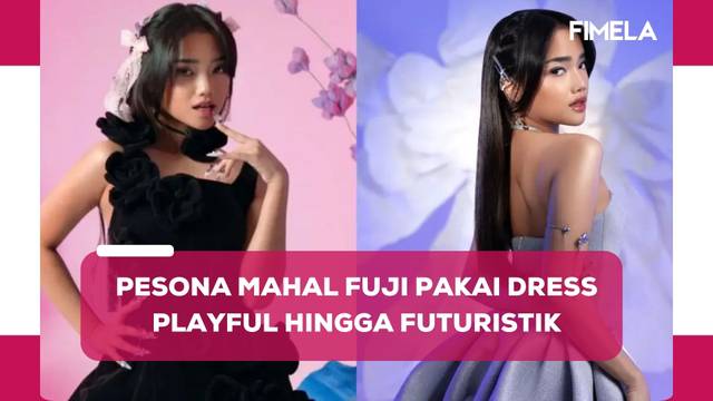 Beda Pesona Mahal Fuji Utami Kenakan Floral Dress, dari Playful Klasik hingga Futuristik