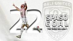 All Goal Ilija Spasojevic (Bali United) - Top Scorer BRI Liga 1