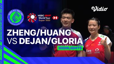 Mixed Doubles: Zheng Si Wei/Huang Ya Qiong (CHN) vs Dejan Ferdiansyah/Gloria Emanuelle Widjaja (INA)  - Highlights | Yonex All England Open Badminton Championships