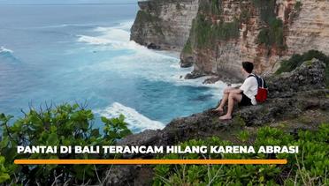 Pantai di Bali Terancam Hilang Karena Abrasi