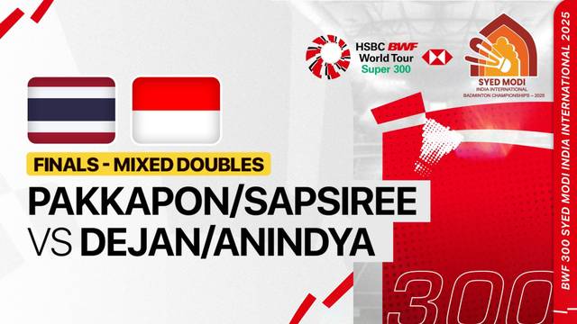 Pakkapon Teeraratsakul/Sapsiree Taerattanachai (THA) vs Dejan Ferdinansyah/Bernadine Anindya Wardana (INA) - Full Match | SYED MODI India International 2025