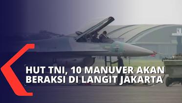 HUT TNI, Jupiter Aerobatic Team Akan Tampilkan 10 Manuver Kelas Dunia di Langit Jakarta!