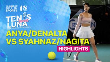 Match Highlight | Anya/Denalta vs Syahnaz/Nagita | Women's Double | Tenis Bareng Luna