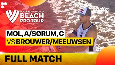 Full Match | Quarter Finals - Center Court: Mol, A./Sorum, C. (NOR) vs  Brouwer/Meeuwsen (NED) | Beach Pro Tour Elite16 Uberlandia, Brazil 2023