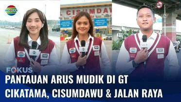 [FULL] Mudik Asyik: Pantauan Arus Mudik di GT Cikatama, GT Cisumdawu & Jalan Raya Kalimalang | Fokus