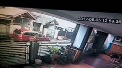 3 Maling Bobol Rumah terekam CCTV