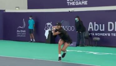 Match Highlight | Kristina Mladenovic 0 vs 2 Garbine Muguruza | WTA Abu Dhabi Open 2021