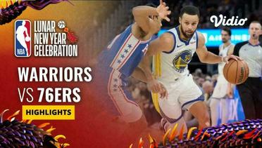 Golden State Warriors vs Philadelphia 76ers - Highlights | NBA Regular Season 2023/24