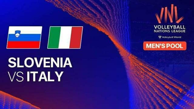 Men: Slovenia vs Italy - Full Match | Volleyball Nations League 2025