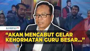 Unissula soal Cabut Gelar Profesor Kehormatan Eks Ketua MK Anwar Usman